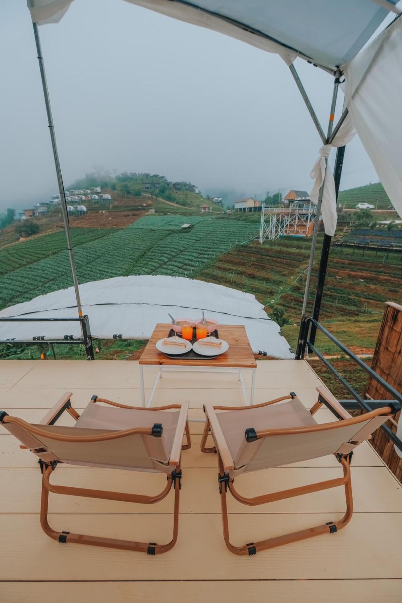 ภูวินคาเฟ่ โฮมสเตย์ Phuwin Cafe Homestay Mon Jam エクステリア 写真