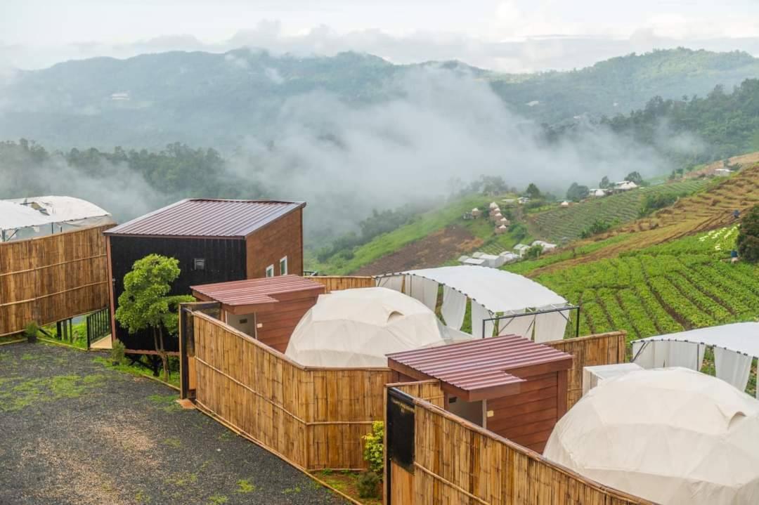 ภูวินคาเฟ่ โฮมสเตย์ Phuwin Cafe Homestay Mon Jam エクステリア 写真