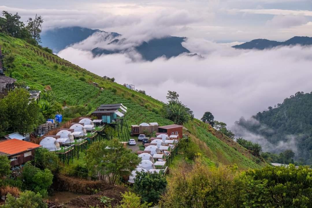 ภูวินคาเฟ่ โฮมสเตย์ Phuwin Cafe Homestay Mon Jam エクステリア 写真