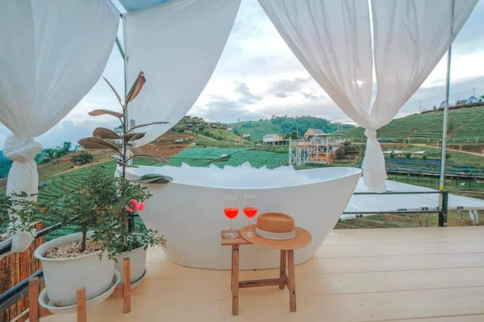 ภูวินคาเฟ่ โฮมสเตย์ Phuwin Cafe Homestay Mon Jam エクステリア 写真